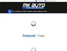 Tablet Screenshot of mkauto.com.au